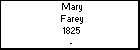 Mary Farey